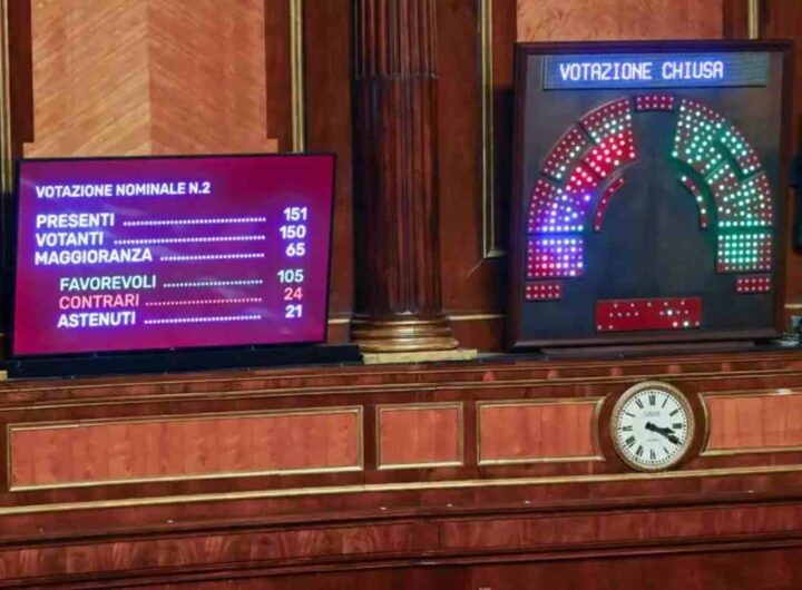 La votazione della legge sull'antisemitismo in Parlamento