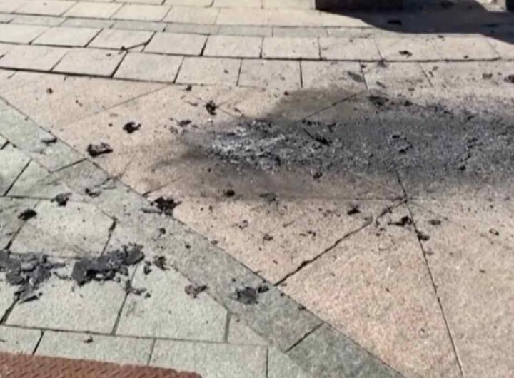 Il drone caduto su piazza Maidan a Kiev