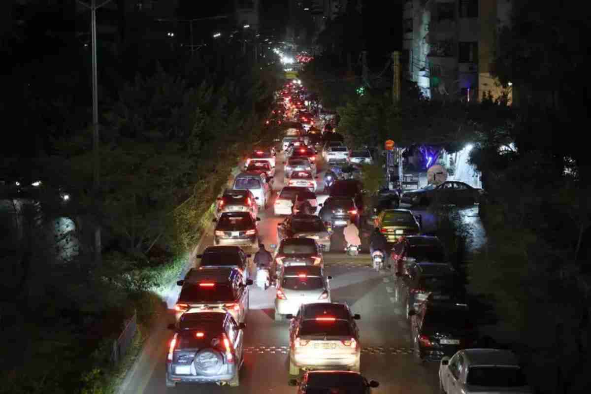 Persone in fuga dal Libano