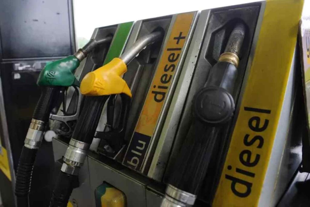 Una pompa di benzina