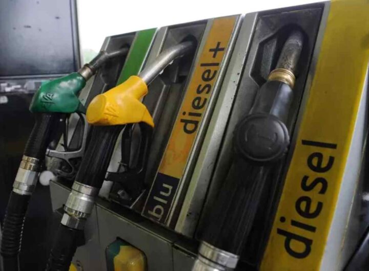 Una pompa di benzina