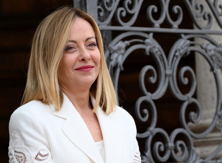 La premier Giorgia Meloni