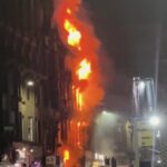 Incendio alla stazione centrale di Glasgow