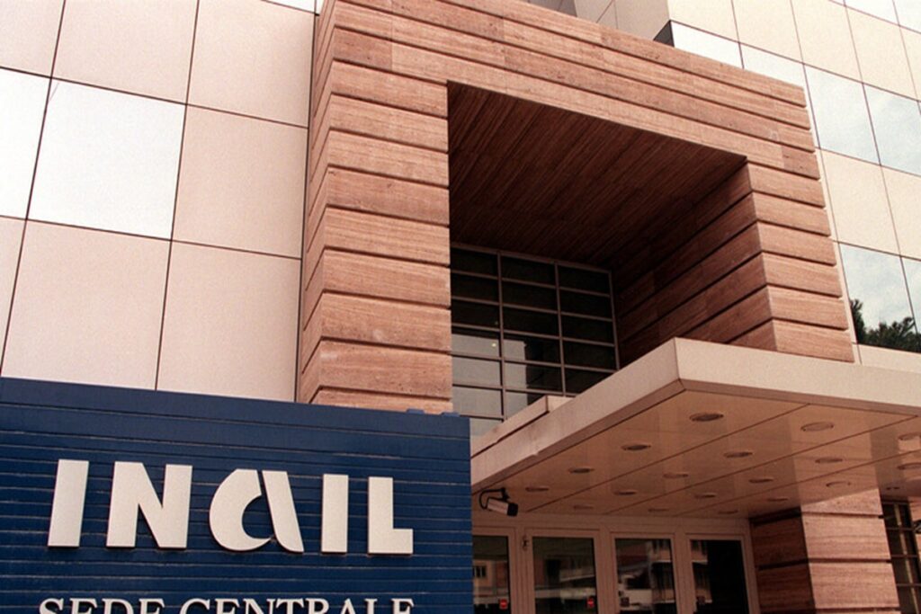 La sede dell'Inail
