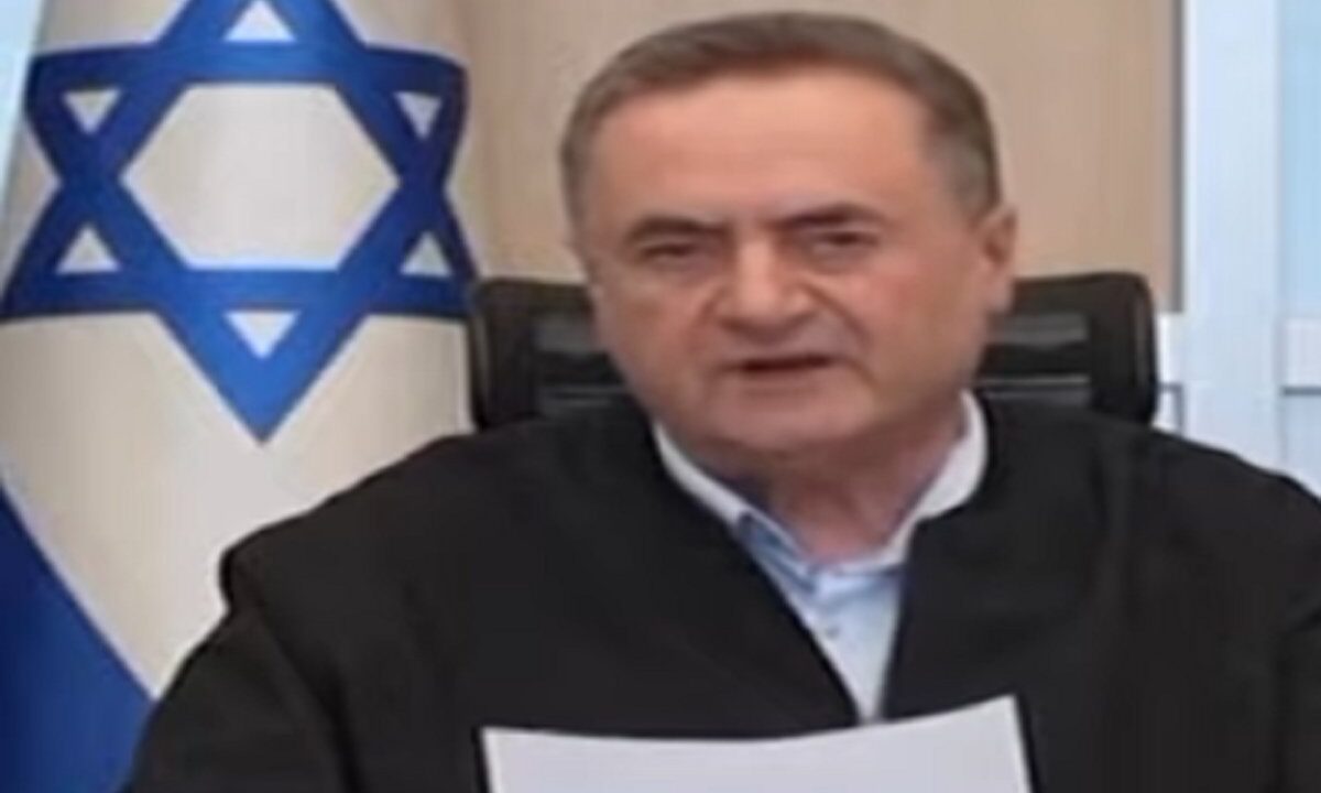 Il ministro israeliano Israele Katz