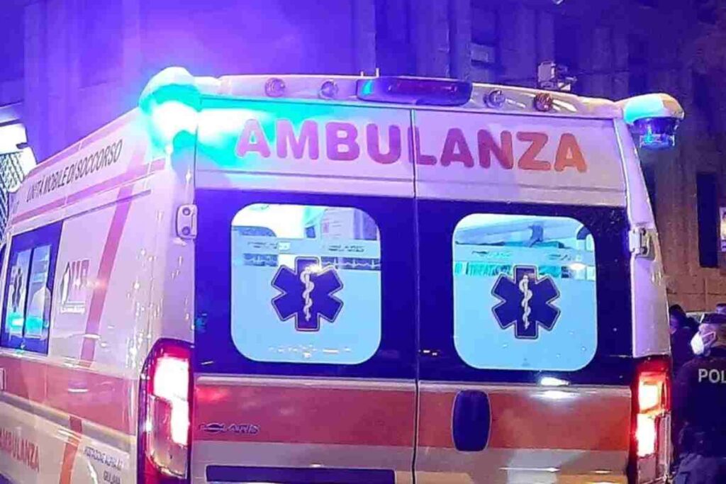 Un'ambulanza