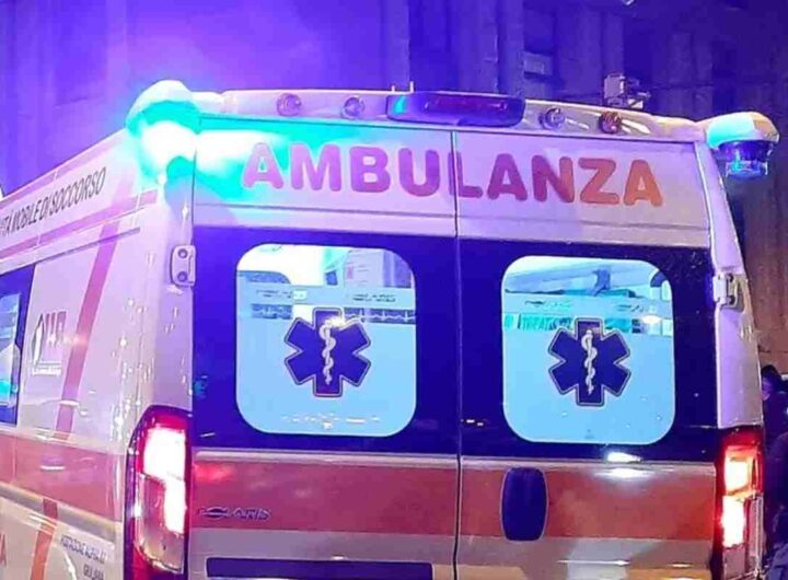 Un'ambulanza