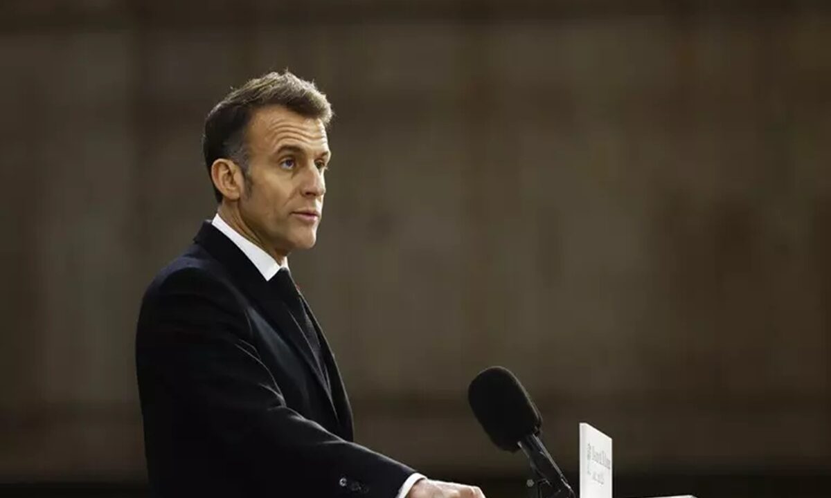 Il presidente francese, Emmanuel Macron
