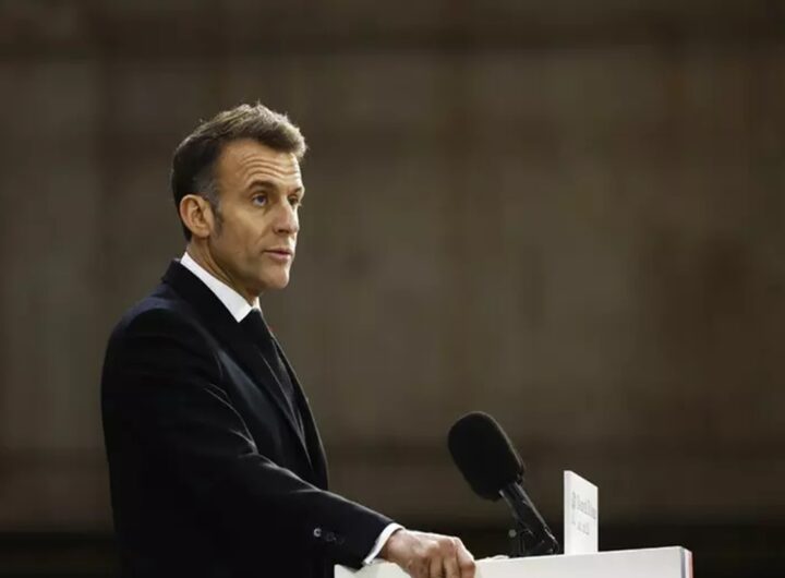 Il presidente francese, Emmanuel Macron