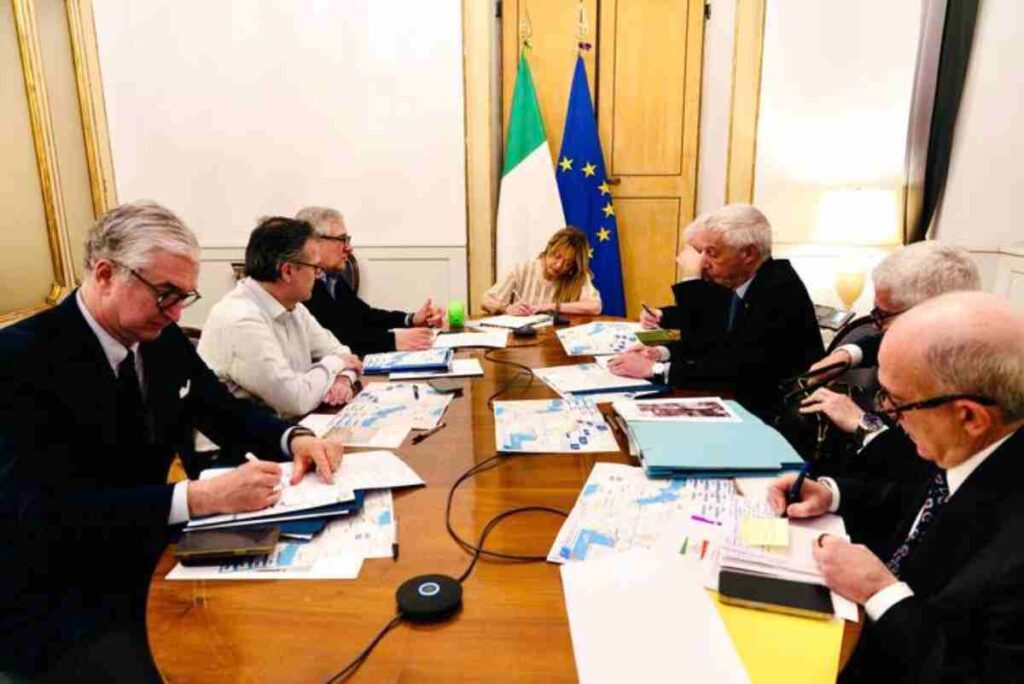 La Meloni preside una riunione sulla guerra in Iran