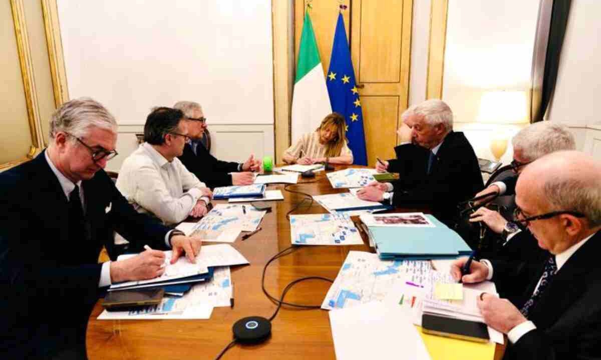 La Meloni preside una riunione sulla guerra in Iran