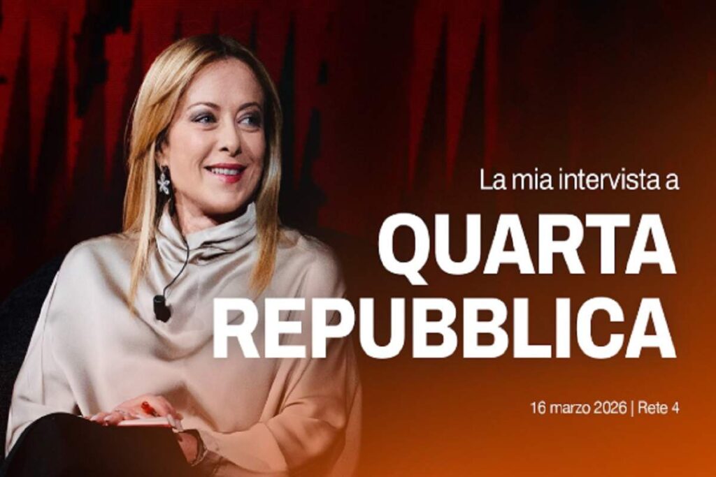 Meloni a Quarta Repubblica