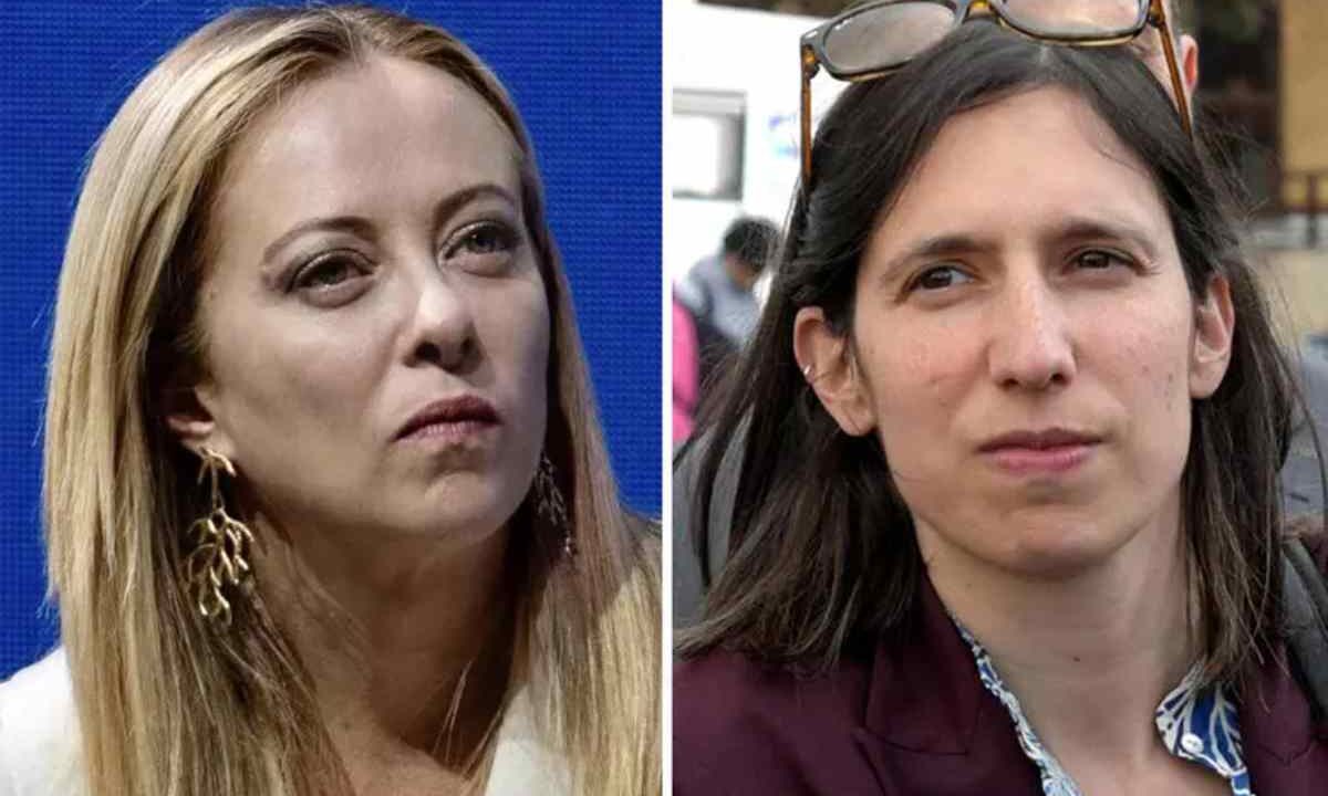 Meloni e Schlein