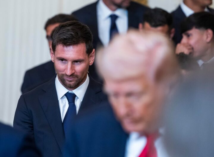 messi trump
