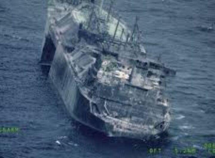 metaniera russa alla deriva