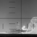 Un missile colpisce un obbiettivo