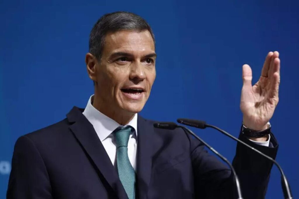 Il premier spagno Sanchez