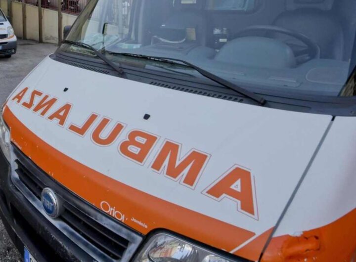 Un'ambulanza
