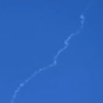 La scia di un missile