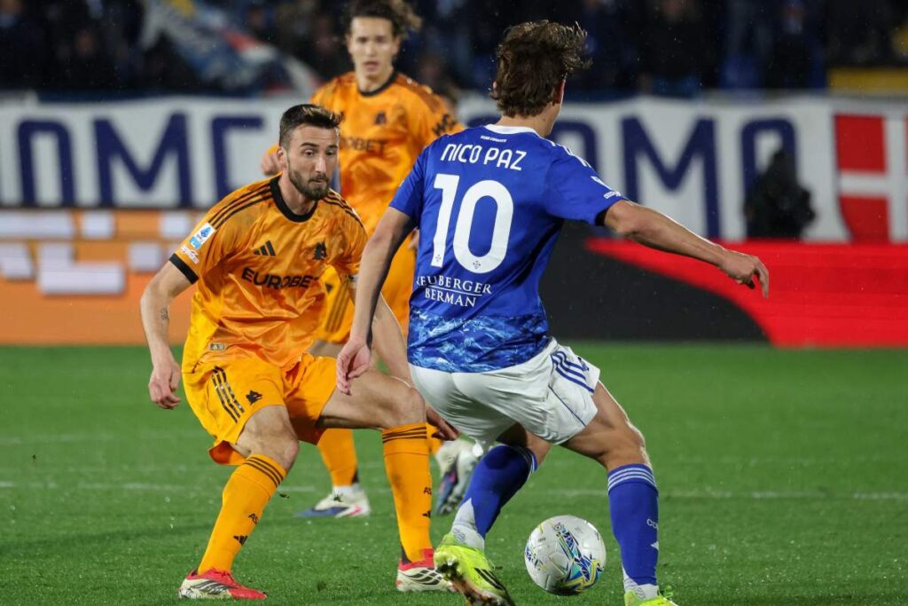 nico paz contrastato da cristante