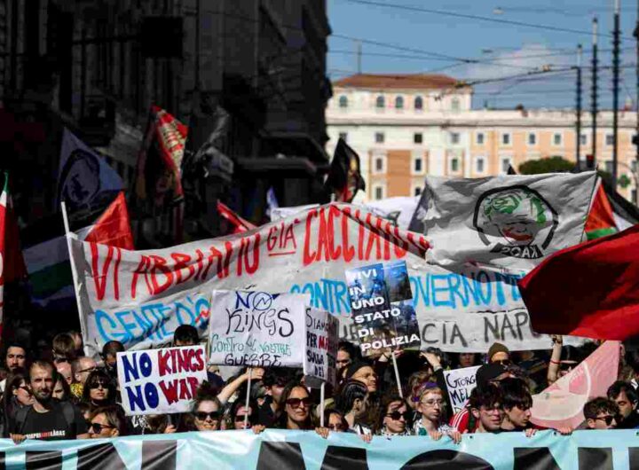 Corteo No Kings Roma