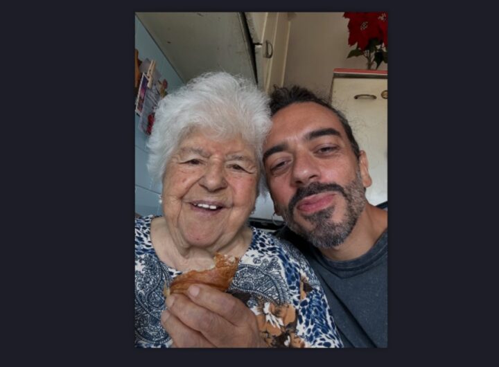 Mario De Lillo dice addio a nonna Malè