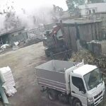 Il video dell’esplosione a Piana del Sole ripreso da una telecamera di sicurezza