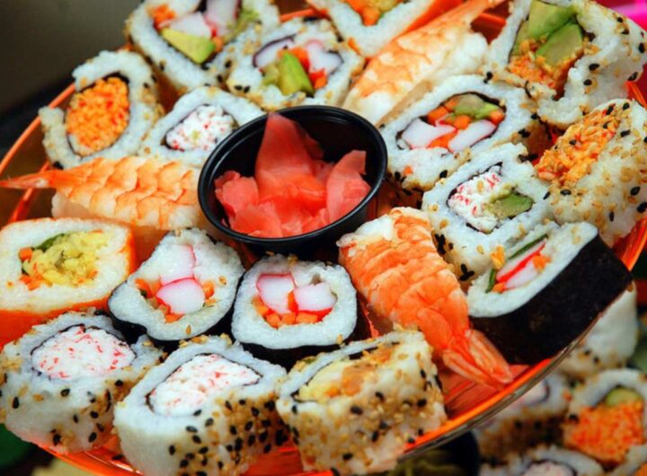 piatto di sushi