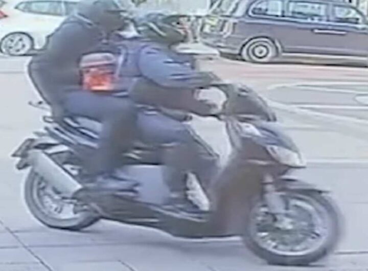 Rapinatori su un motorino