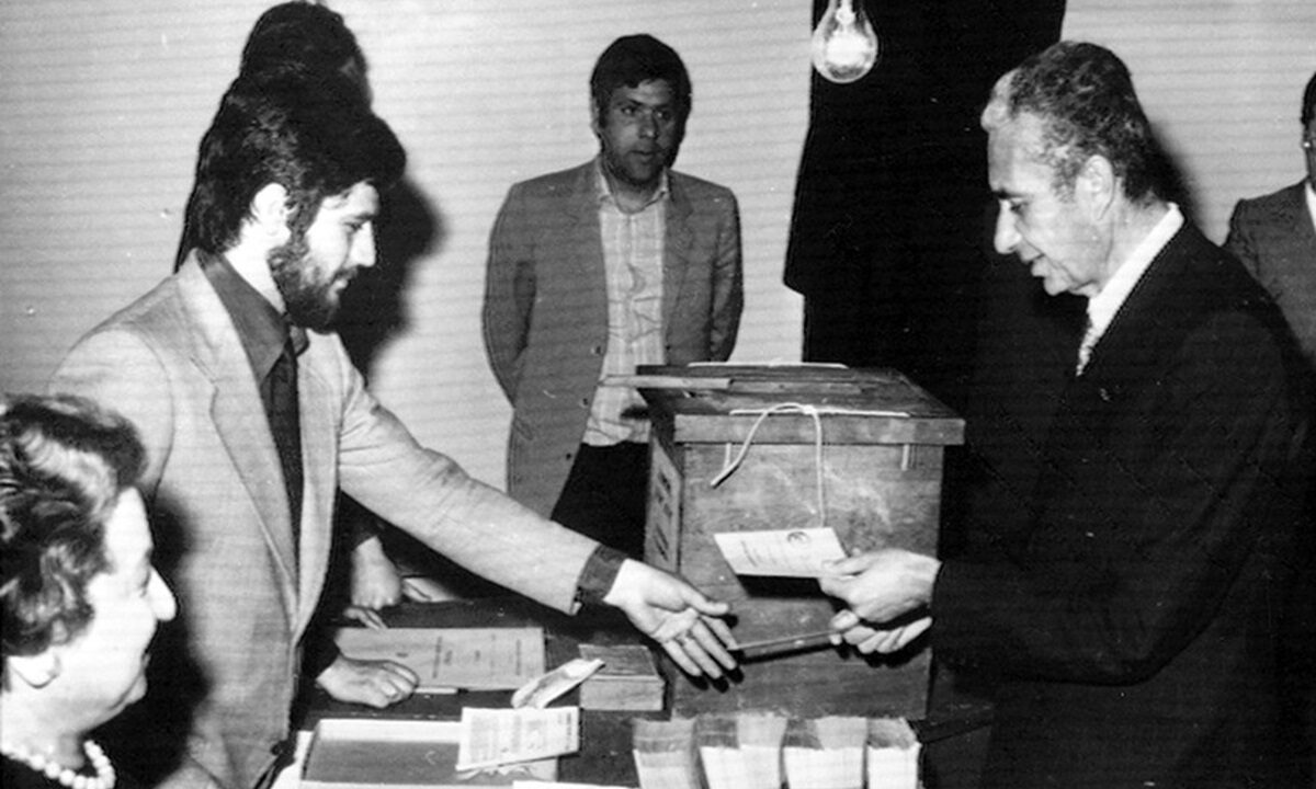 Una foto di archivio di Aldo Moro il giorno del 12 maggio 1974 quando gli italiani approvarono con un referendum a netta maggioranza la legge che consentiva il divorzio