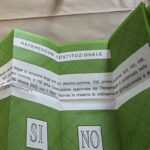 La scheda del referendum