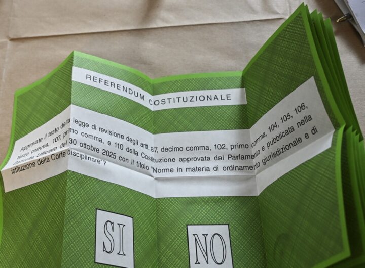 La scheda del referendum