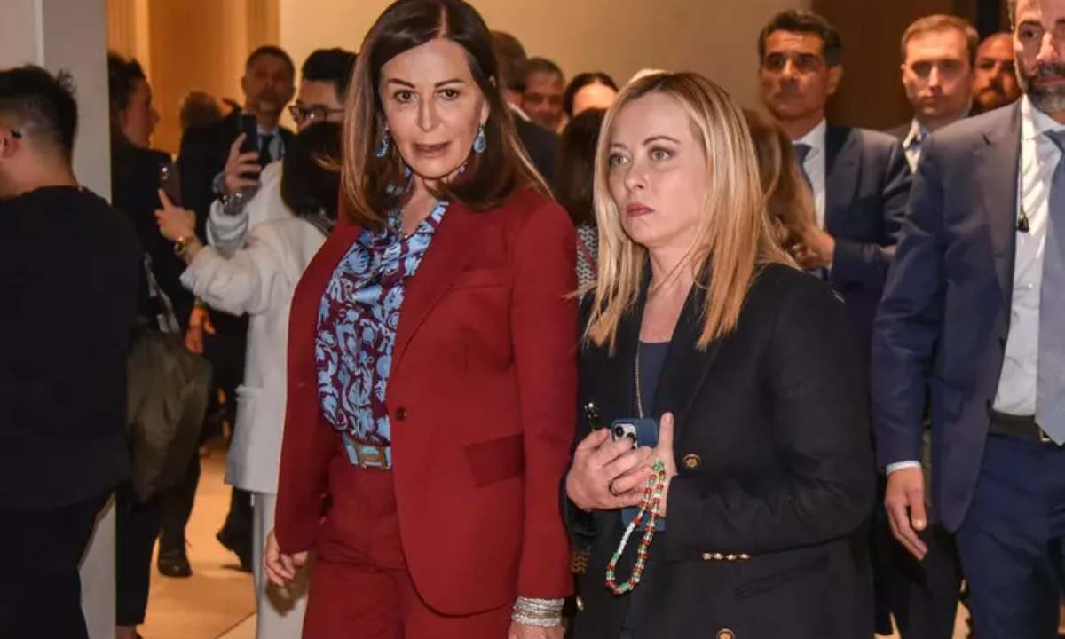 Meloni e la Santanchè