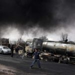 Una raffineria di petrolio colpita a Teheran