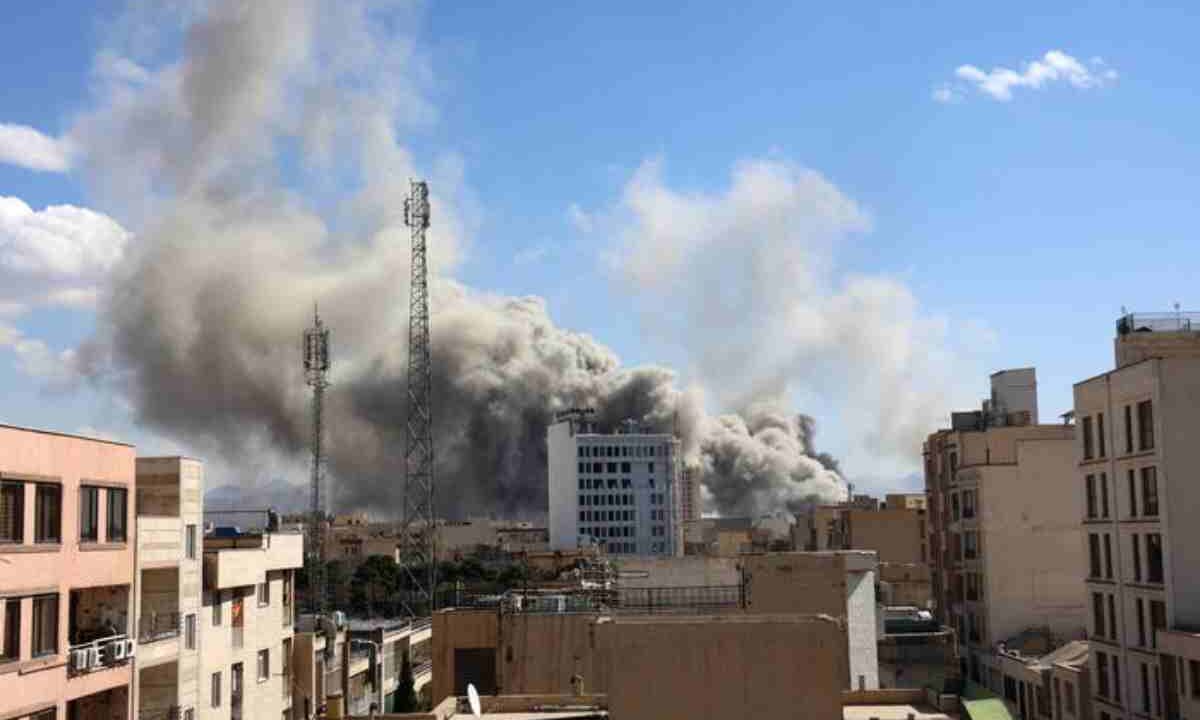 Teheran sotto le bombe