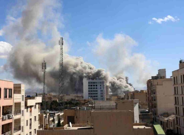 Teheran sotto le bombe