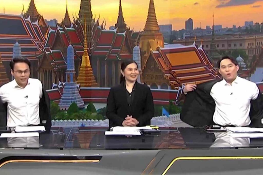 Conduttori tg in Thailandia