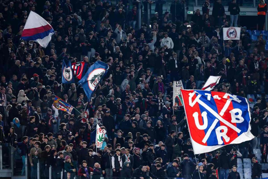 tifosi bologna a roma