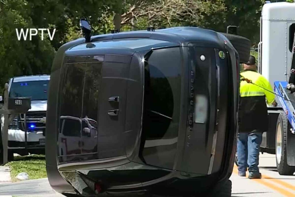 L'auto di Tiger Woods