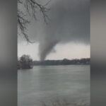 Il video del tornado che ha colpito Union City in Michigan