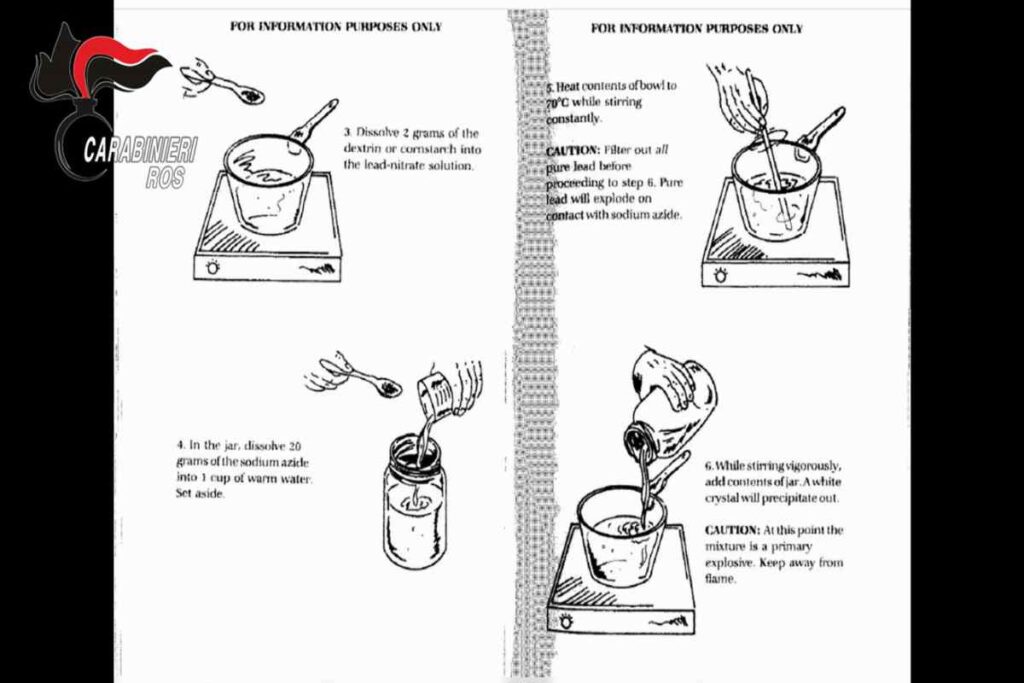 Arrestato 17enne, fabbricava armi e ordigni chimici per compiere una strage nella sua scuola