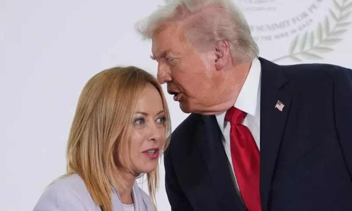 Meloni e Trump