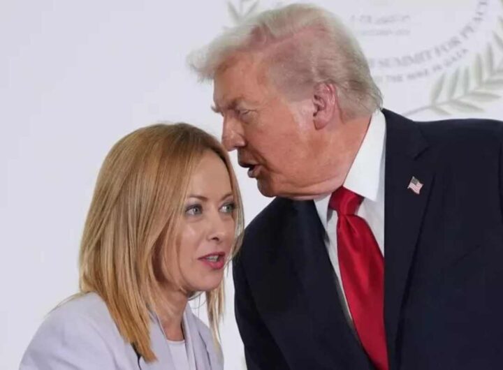 Meloni e Trump