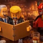 Cosa si vede nel video propaganda iraniano: Trump e Netanyahu versione Lego, il pulsante rosso, gli Epstein files, il diavolo