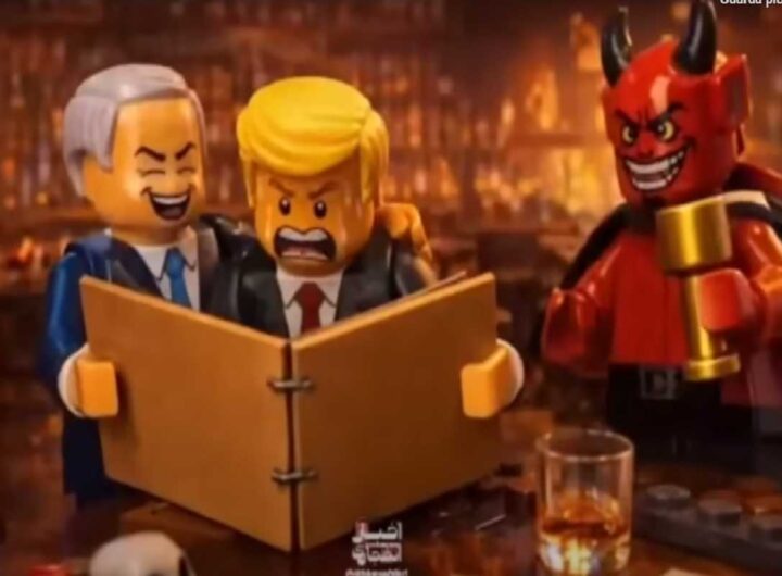 Cosa si vede nel video propaganda iraniano: Trump e Netanyahu versione Lego, il pulsante rosso, gli Epstein files, il diavolo