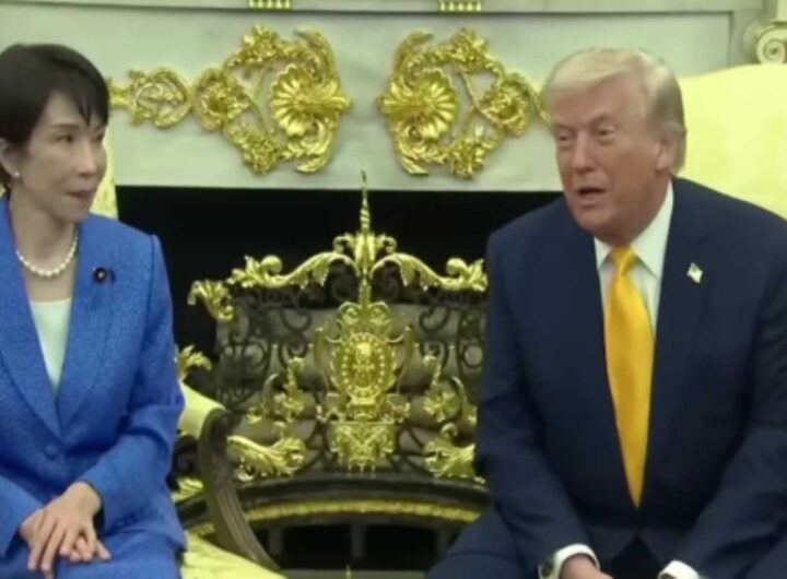 Trump e la premier giapponese