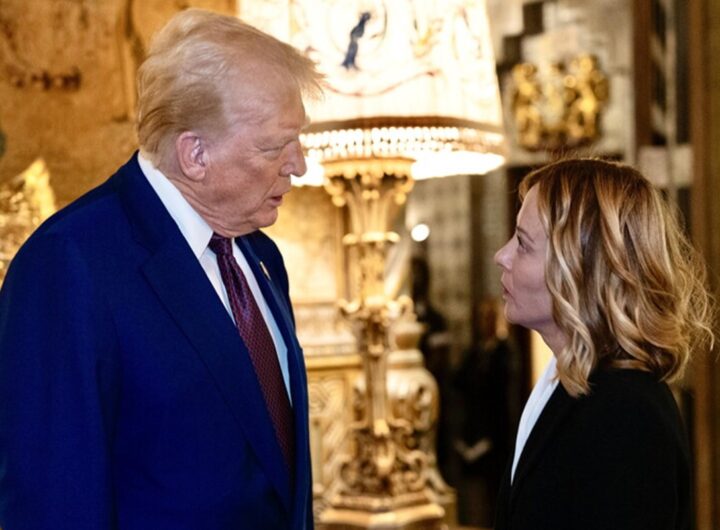 Donald Trump e Giorgia Meloni