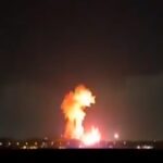 Gli Stati Uniti colpiscono deposito di munizione a Isfahan, il video postato da Trump