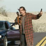 Leonardo DiCaprio in una scena del film Una battaglia dopo l'altra