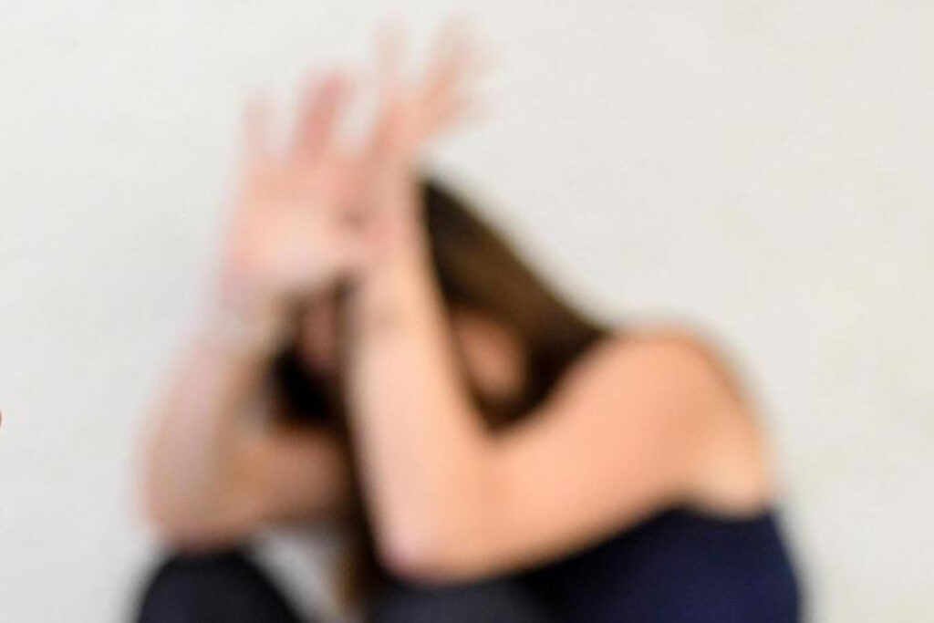 donna vittima di violenza